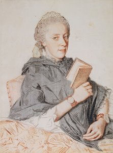 オーストリアの大公マリア・アンナの肖像 作： Jean Étienne Liotard